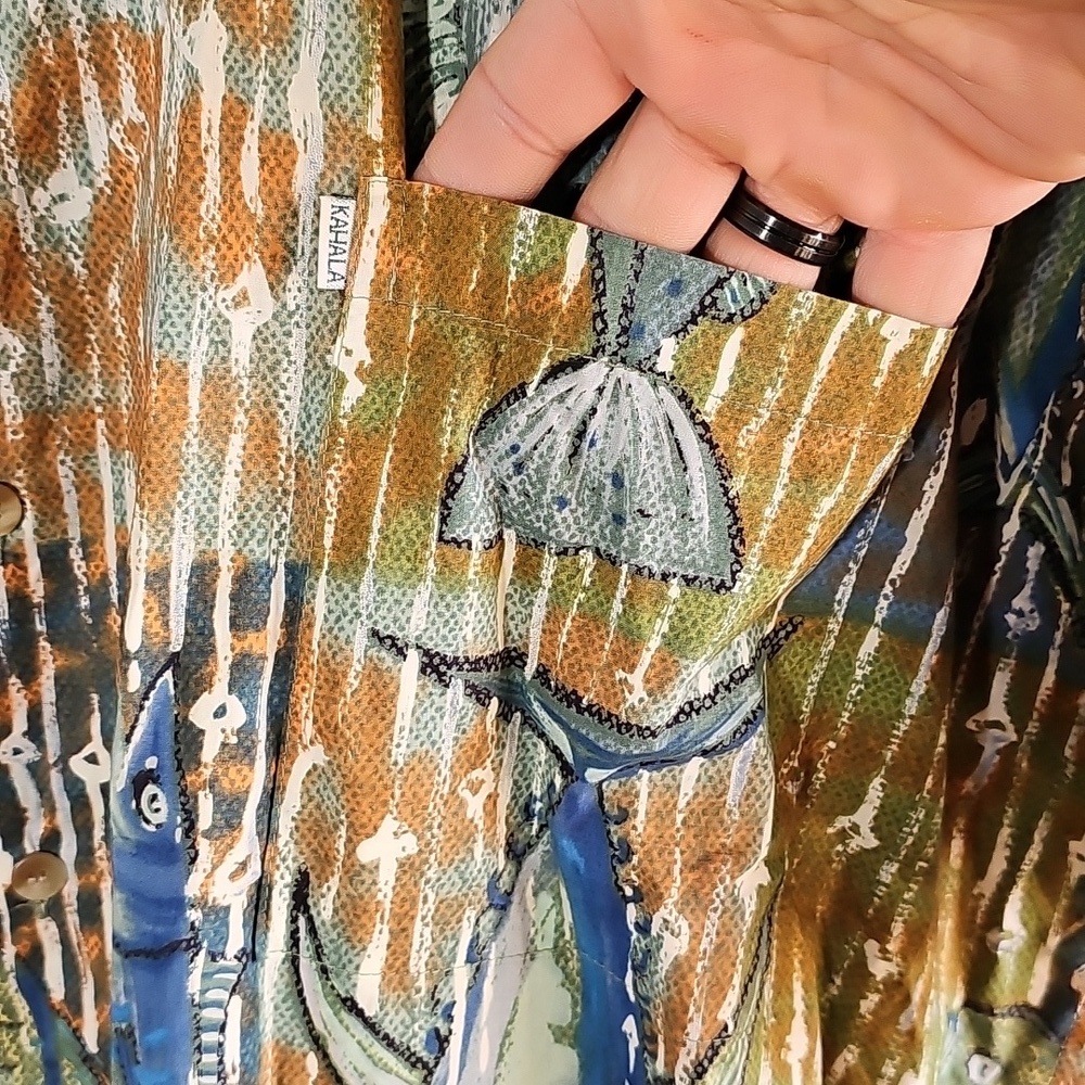 Kahala John Severson Hawaiian Shirt. - Picture 4 of 5